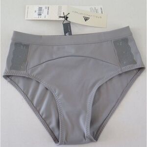 adidas x Stella McCartney FK9668 Women's Sz 36 Ice Gray Hybrid Swim Short Bikini